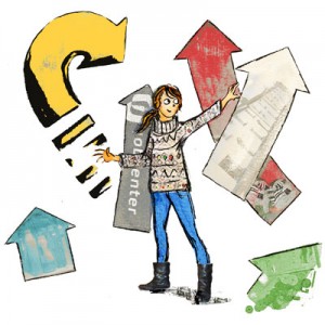 Det kan være svært at have overblik og kommunens krav og tilbud. Tal med din sagsbehandler om det. Illustration: Lais Christensen